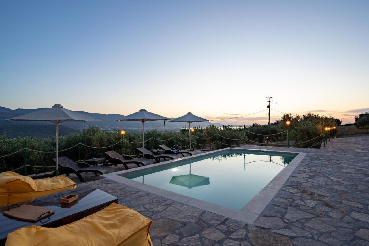 Villa Aktis With Freshwater Pool And Sea View Sissi Екстериор снимка