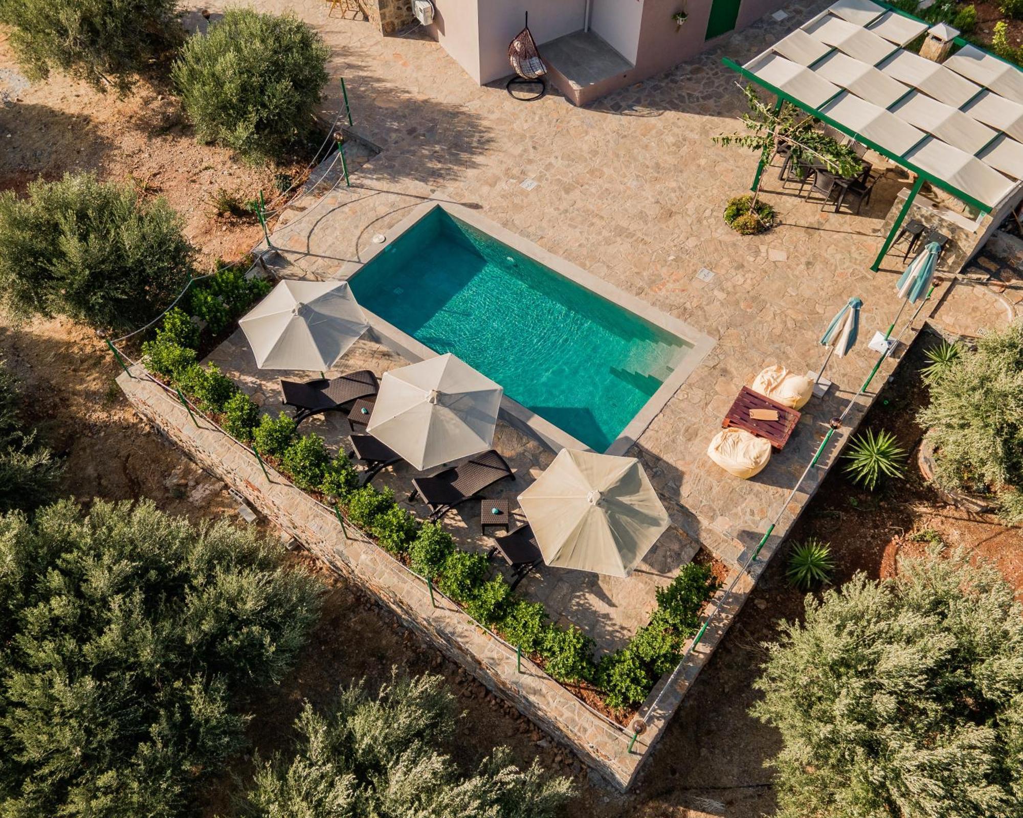 Villa Aktis With Freshwater Pool And Sea View Sissi Екстериор снимка