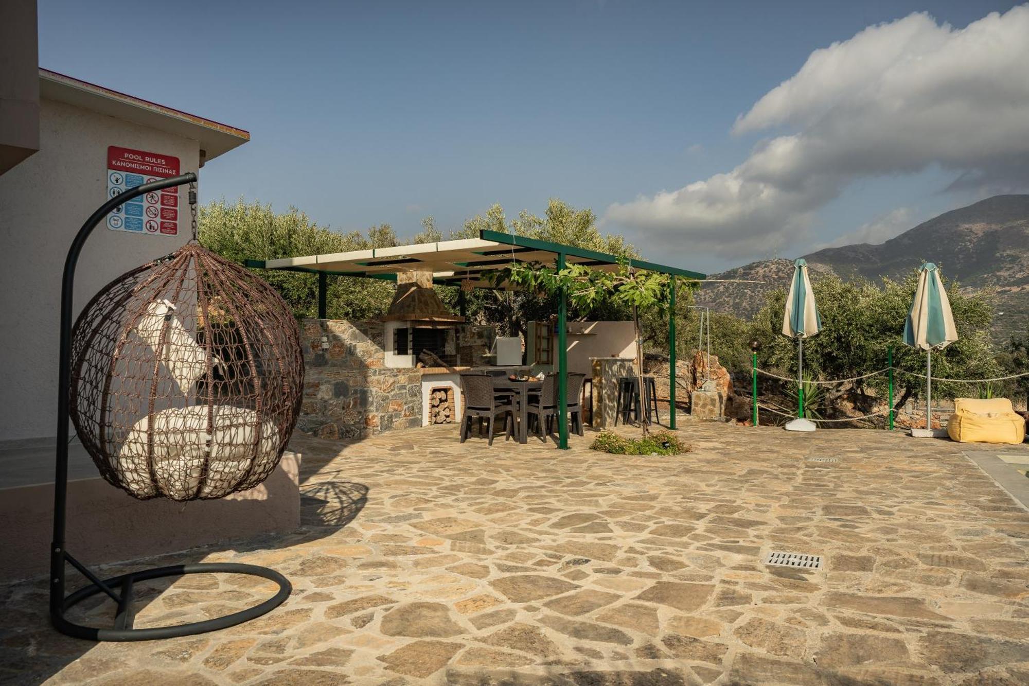 Villa Aktis With Freshwater Pool And Sea View Sissi Екстериор снимка