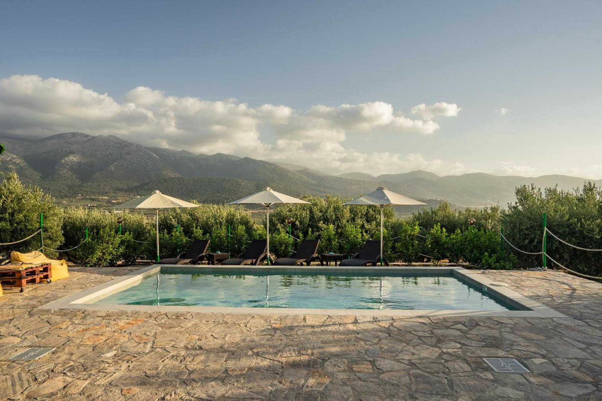 Villa Aktis With Freshwater Pool And Sea View Sissi Екстериор снимка