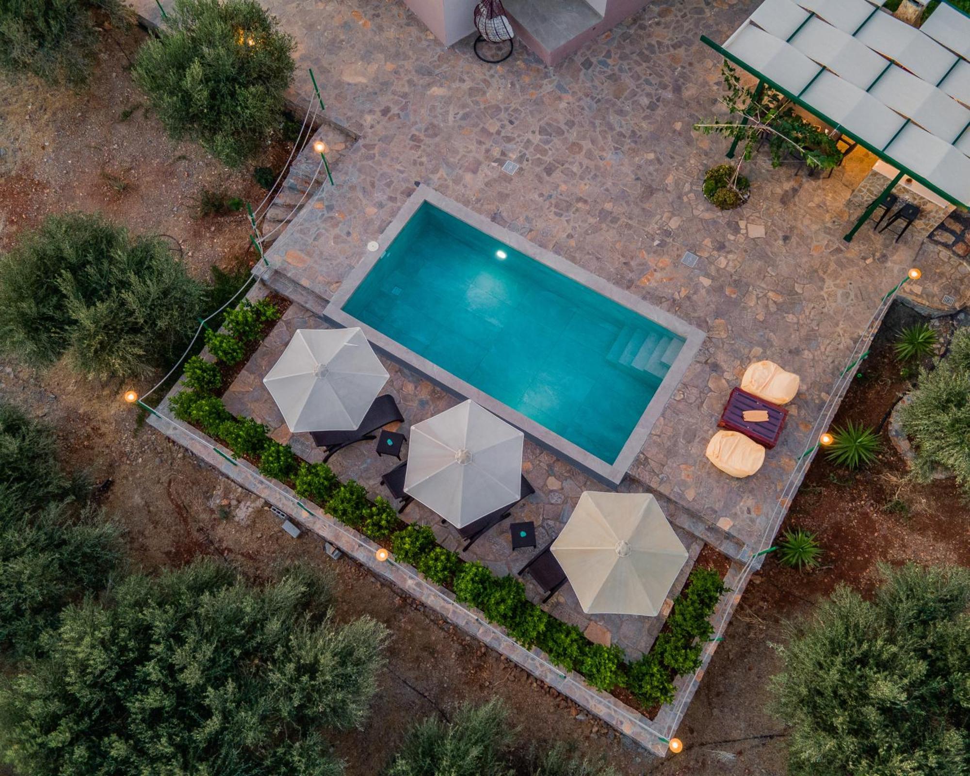 Villa Aktis With Freshwater Pool And Sea View Sissi Екстериор снимка