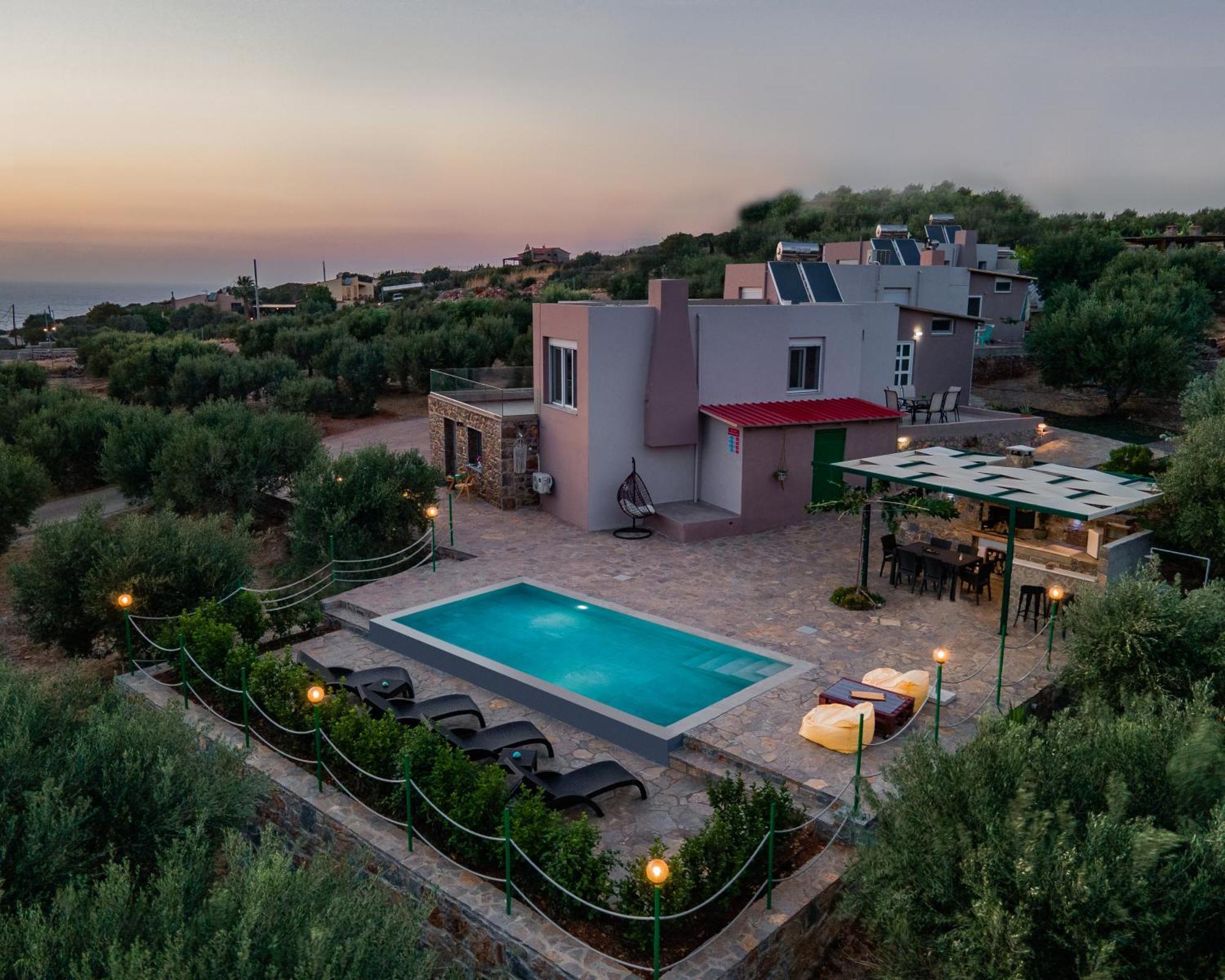 Villa Aktis With Freshwater Pool And Sea View Sissi Екстериор снимка